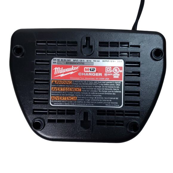 Milwaukee M12 Battery Charger Genuine 3-Pack Bundle Power Tools Contractors - Picture 13 of 13